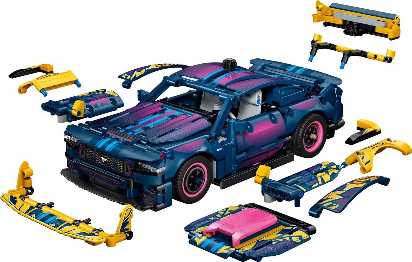 LEGO 42236 Garage personnalisé Ford Mustang GT - prix | Brick Broker