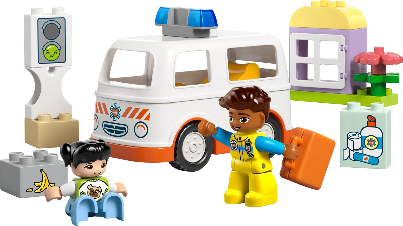 LEGO 10447 Ambulance et conducteur - prix | Brick Broker