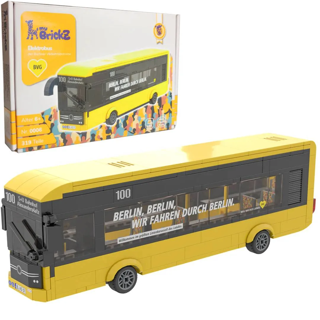 myBrickZ Ensemble de briques de bus BVG™ (MYBRICKZ-0006) - prix | Brick Broker