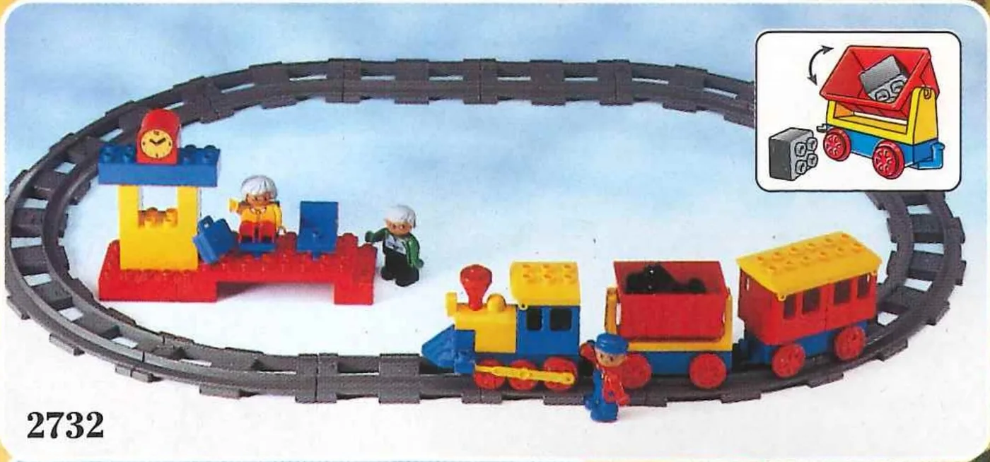 LEGO 2732 Train jouet à pousser - prix et où acheter | Brick Broker