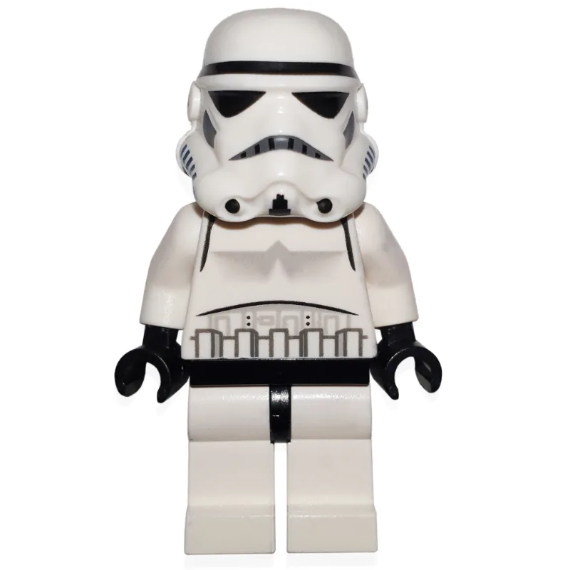Stormtrooper, Plain Black Head, Black Lines o… — minifigurine LEGO | Brick Broker