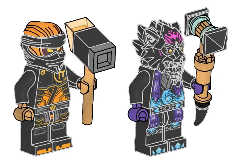 LEGO 112406 Cole contre Lord Ras - prix et où acheter | Brick Broker