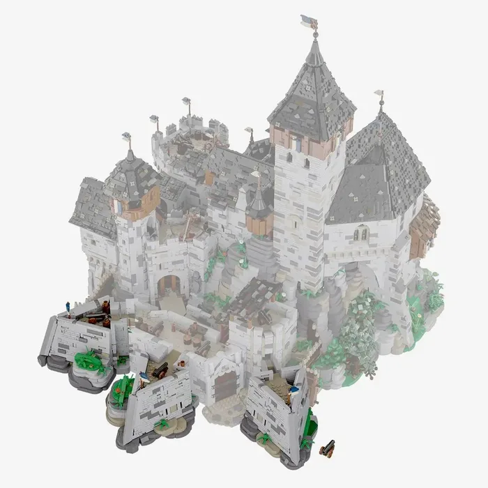 BlueBrixx Château de Blaustein - Forteresse 3 en 1 (BB-108932) - prix | Brick Broker