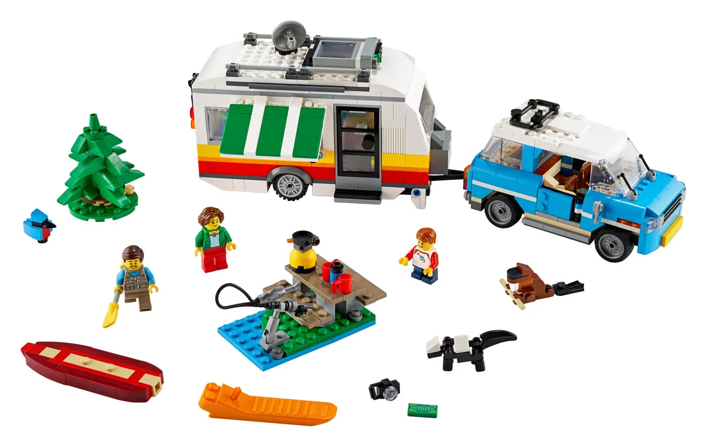 LEGO 31108 Vacances en Famille en Caravane - prix | Brick Broker