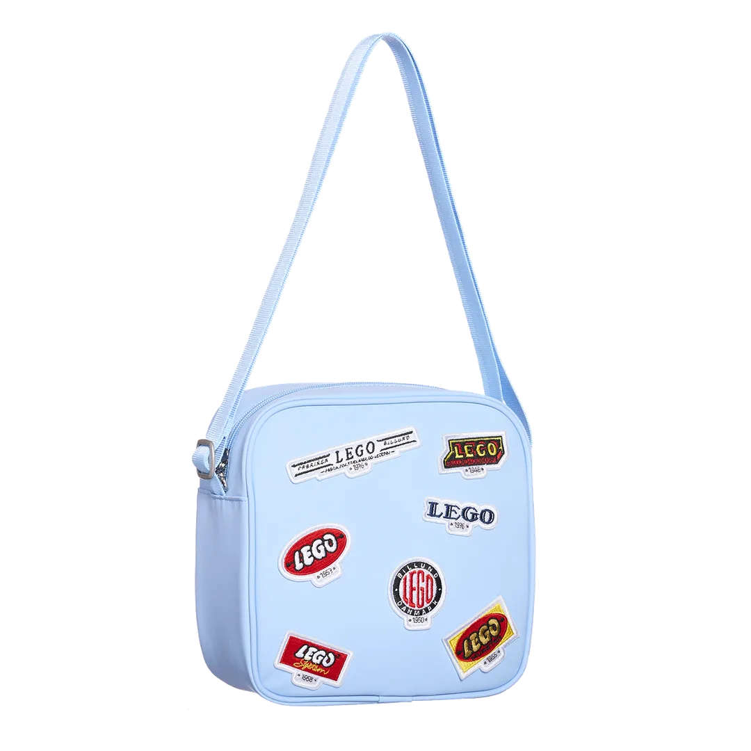LEGO Sac à bandoulière - Logos Rétro (Rose Rétro) (CB2460750-1) - prix | Brick Broker