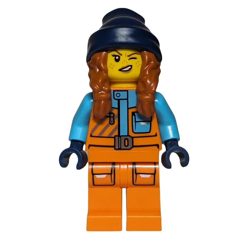 Arctic Explorer, Tina Tarantula, Orange Suit,… — minifigurine LEGO | Brick Broker