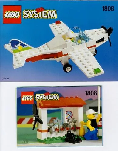 LEGO 1808 Avion léger et soutien au sol - prix | Brick Broker