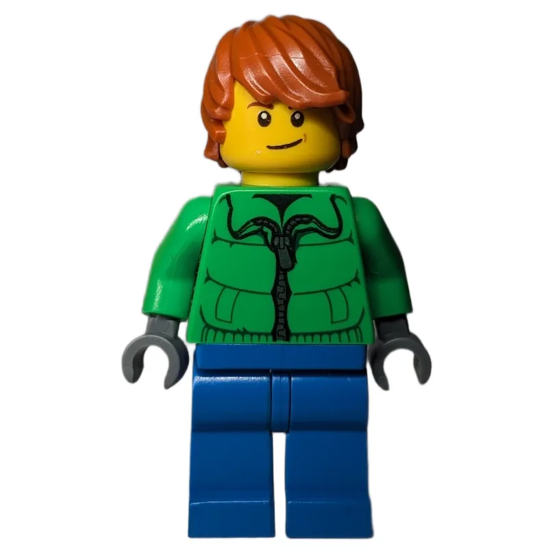 Man, Bright Green Jacket, Blue Legs — dans quels sets LEGO ? (fig-006798) | Brick Broker