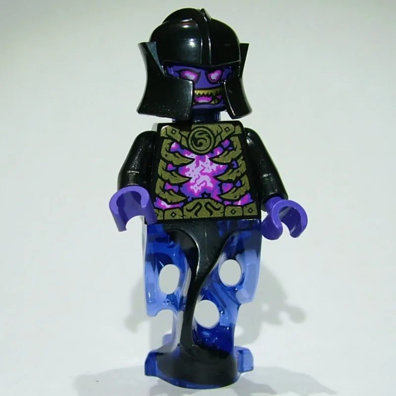Overlord - Trans-Purple Head, Black Torso — minifigurine LEGO | Brick Broker