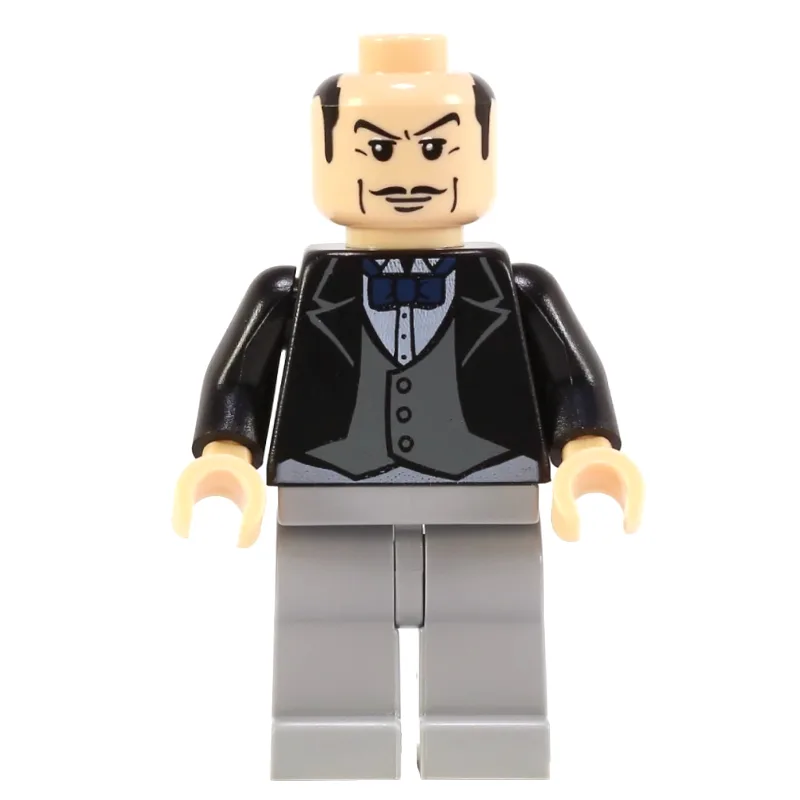 Alfred Pennyworth, Printed Black Hair — dans quels sets LEGO ? (fig-005000) | Brick Broker
