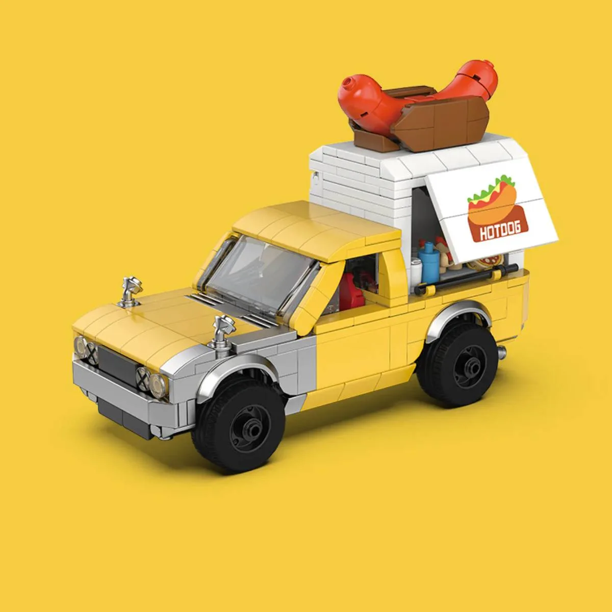 Xinyu Chariot à hot-dog PowerBuild (PB8858) - prix | Brick Broker