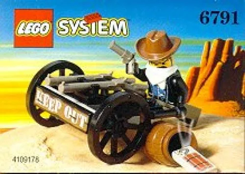 LEGO 6791 Pistolet à Roue du Bandit - prix | Brick Broker