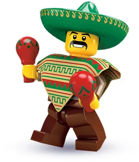 LEGO 8684 Mariachi / Homme aux maracas - prix | Brick Broker