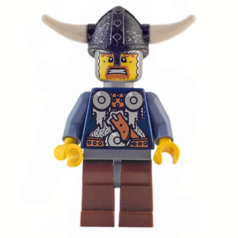 Viking Warrior - Armour, Sand Blue Arms, Redd… — minifigurine LEGO | Brick Broker