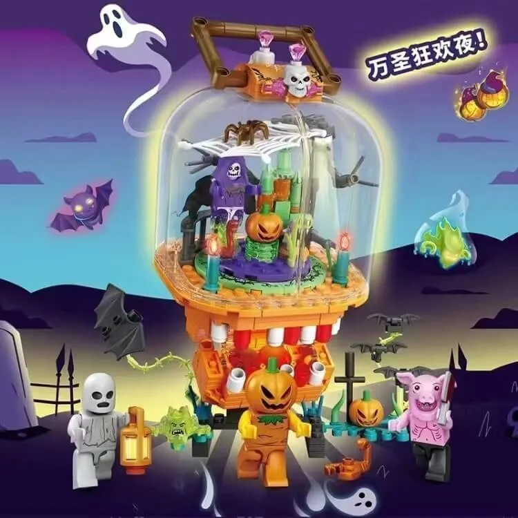 Sembo Nuit magique délicate - Lanterne d'Halloween (SEM-605021) - prix | Brick Broker