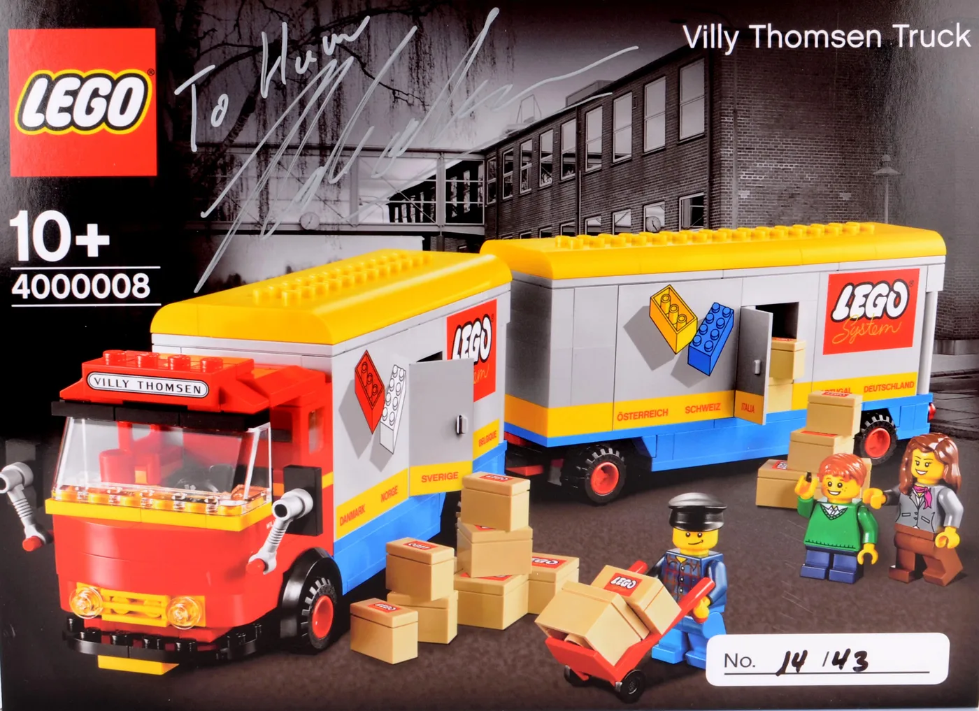 LEGO 4000008 Camion Villy Thomsen - prix | Brick Broker