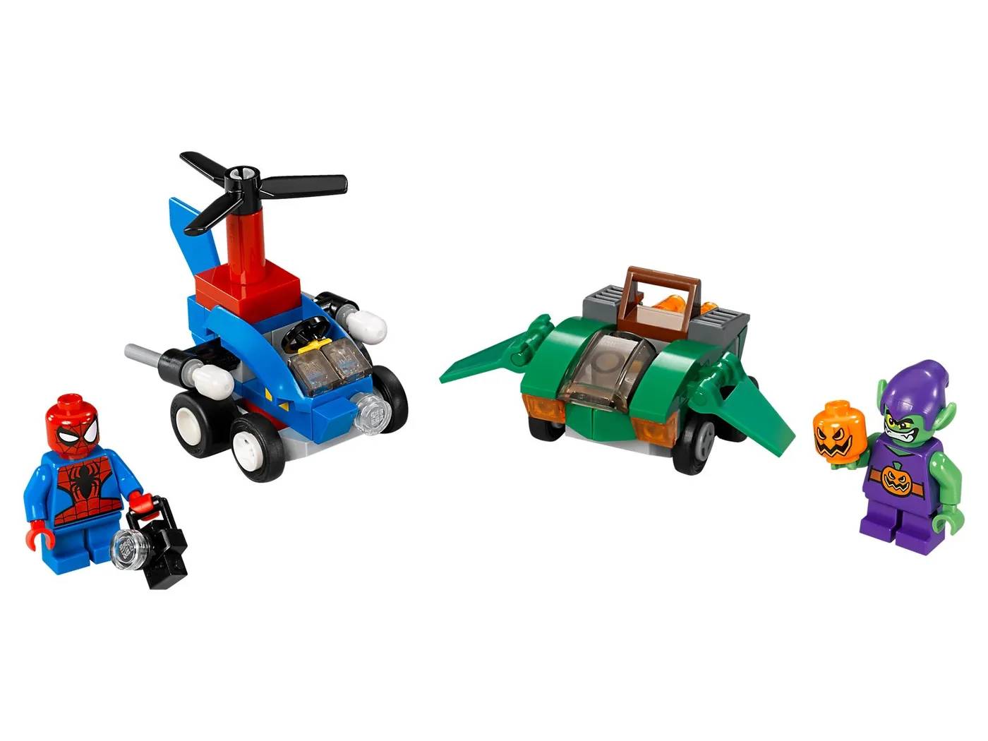 LEGO 76064 Mighty Micros : Spider-Man vs. Le Bouffon vert - prix | Brick Broker