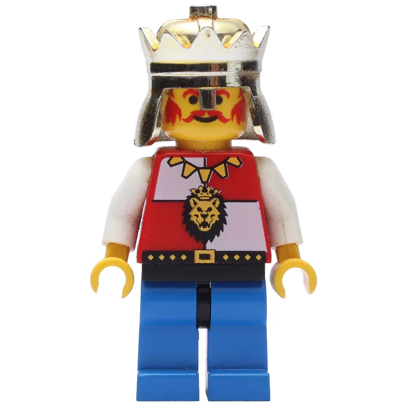 King (Royal Knights) - Blue Legs, Black Hips — minifigurine LEGO | Brick Broker