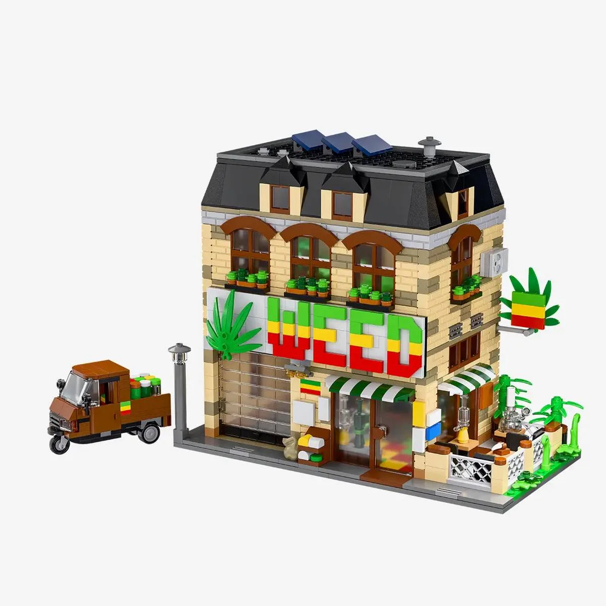 BlueBrixx Magasin de weed (BB-109856) - prix | Brick Broker