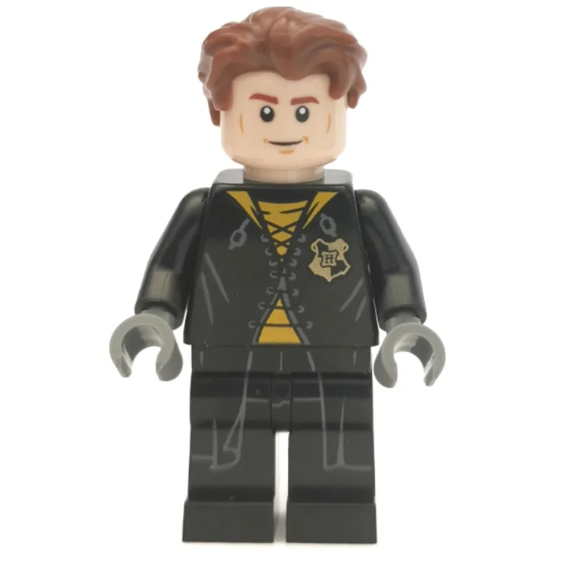 Cedric Diggory, Long Black Robe over Yellow S… — minifigurine LEGO | Brick Broker