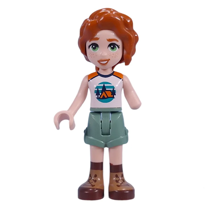 Autumn - Adventure Camp, Sand Green Short — minifigurine LEGO | Brick Broker