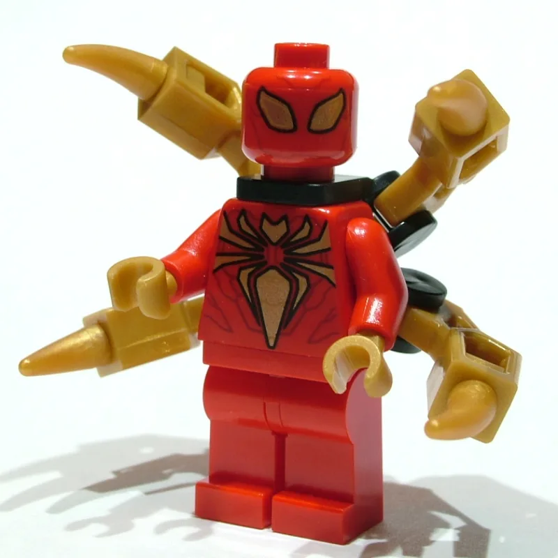 Iron Spider with Neck Bracket and Two-Piece M… — minifigurine LEGO | Brick Broker
