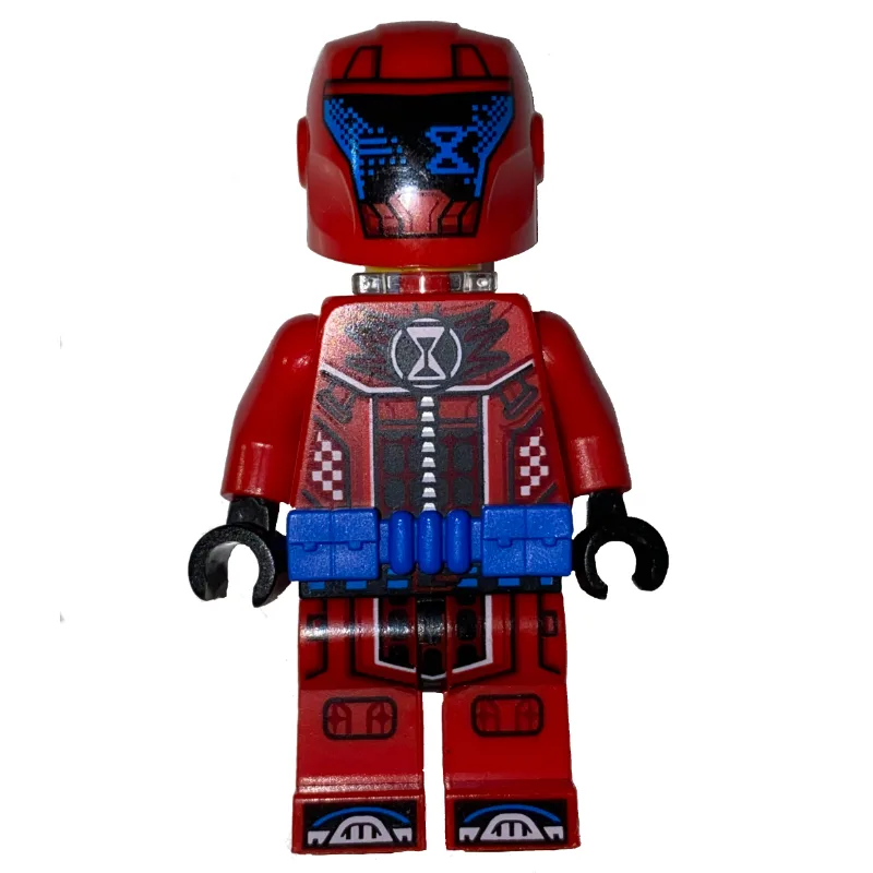 Cooper, Blue Hipwear, Helmet, Neck Bracket — minifigurine LEGO | Brick Broker