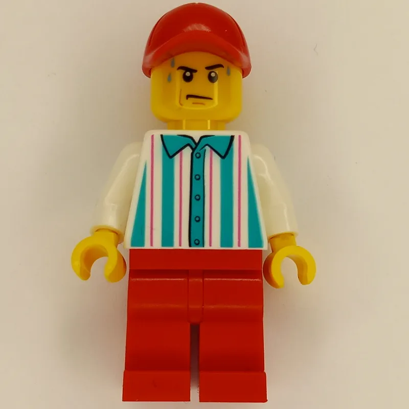 Hot Dog Vender, Red Legs and Cap — dans quels sets LEGO ? (fig-011993) | Brick Broker