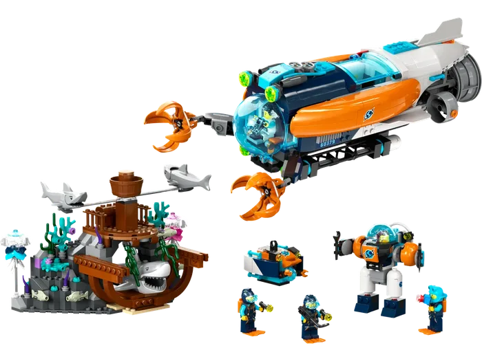 LEGO 60379 Sous-marin d'exploration des grands fonds - prix | Brick Broker