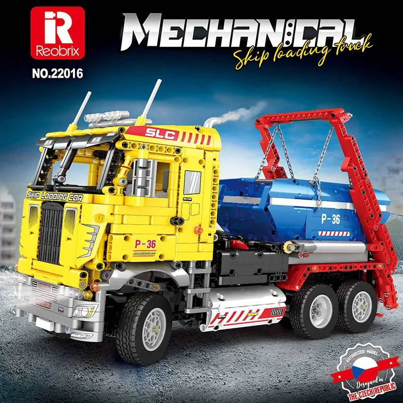 Reobrix Camion chargeur à benne - Version dynamique (REO-22016) - prix | Brick Broker