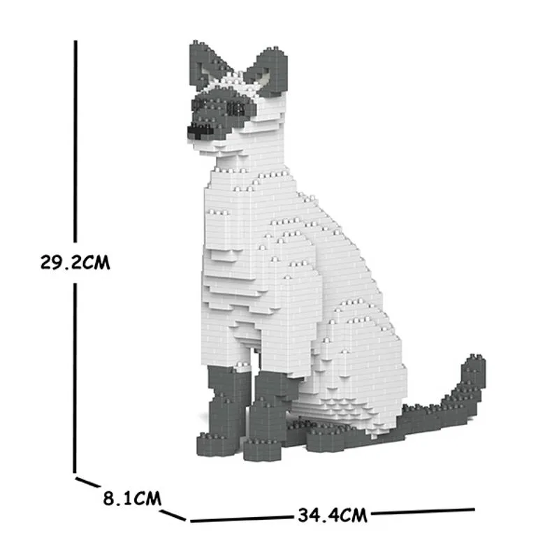 JEKCA Siamese Cat 01S-M02 (JEK-ST19SMC01-M02) - prix | Brick Broker