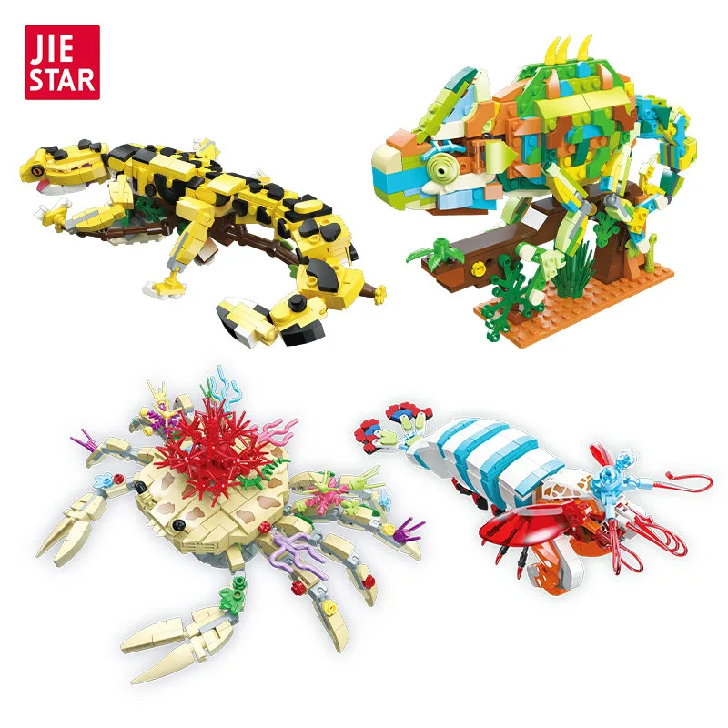 JIESTAR Set d'animaux 4-pack (JS-JJ9150) - prix | Brick Broker