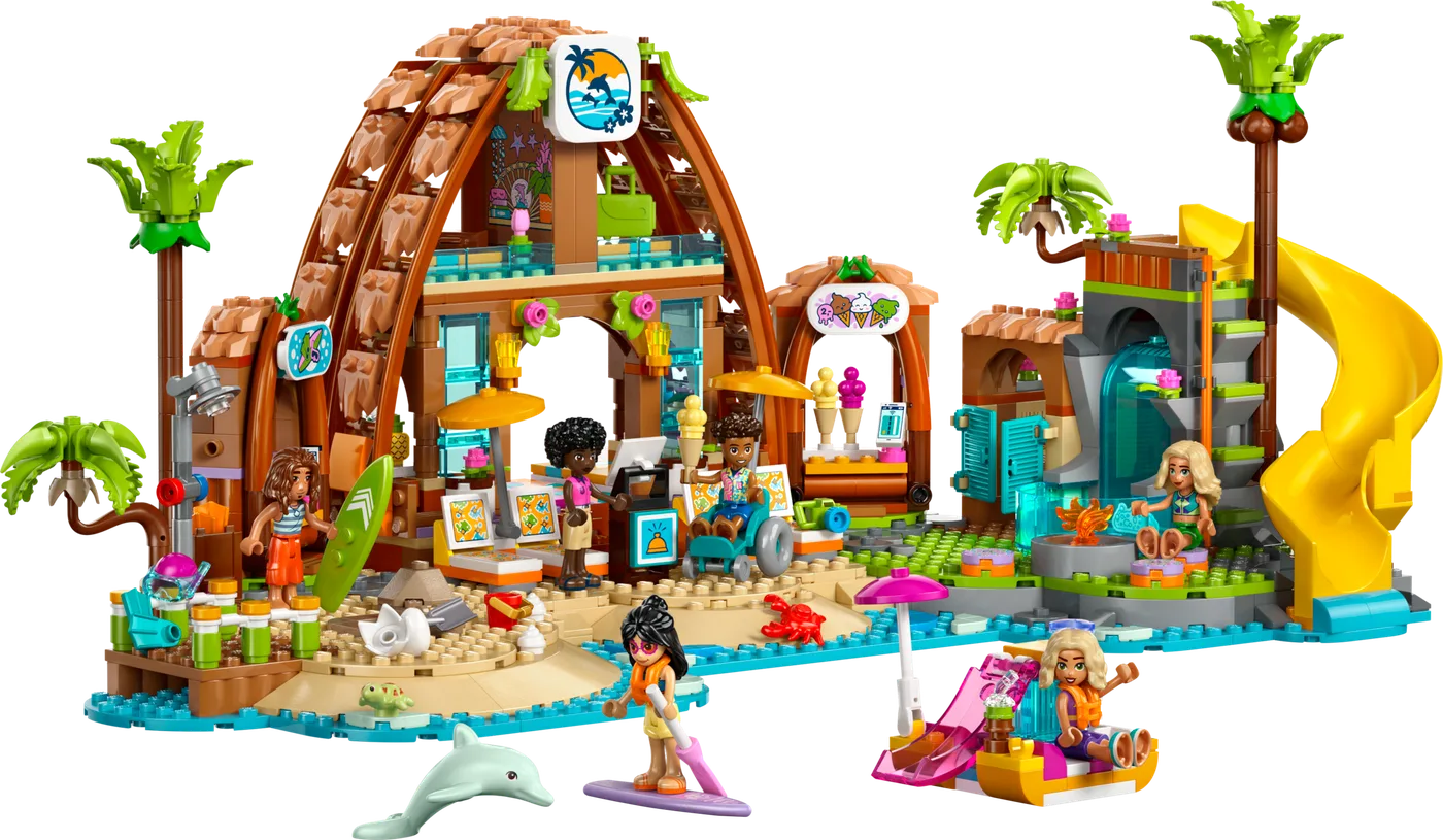 LEGO 42673 Complexe Hôtelier de Plage pour Vacances en Famille - prix | Brick Broker