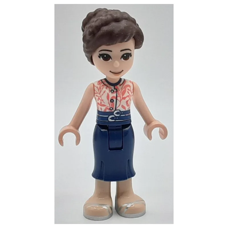 June - White Top, Dark Blue Skirt — dans quels sets LEGO ? (fig-011120) | Brick Broker