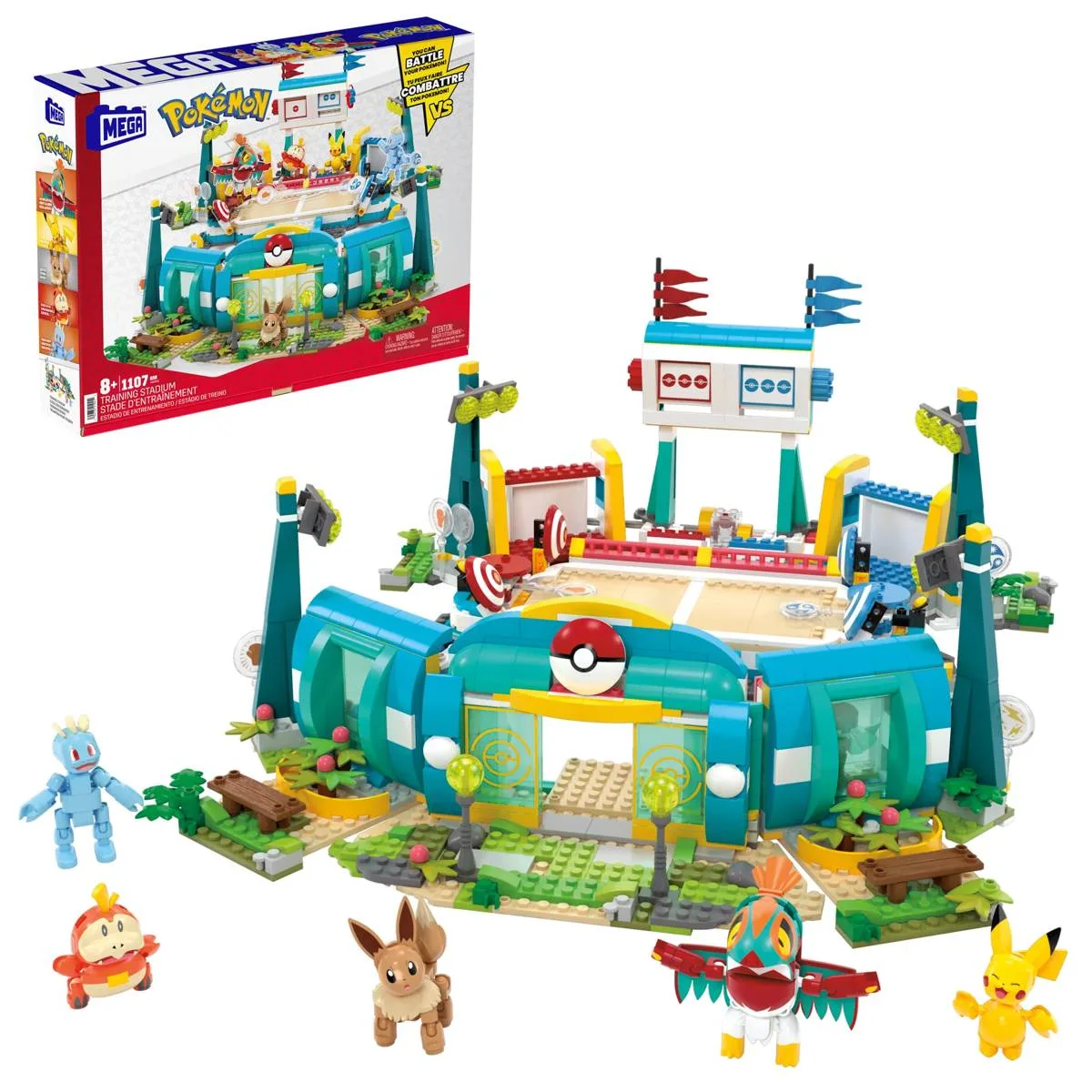 Mattel MEGA Pokémon Stade d'entraînement (HWR82) - prix | Brick Broker