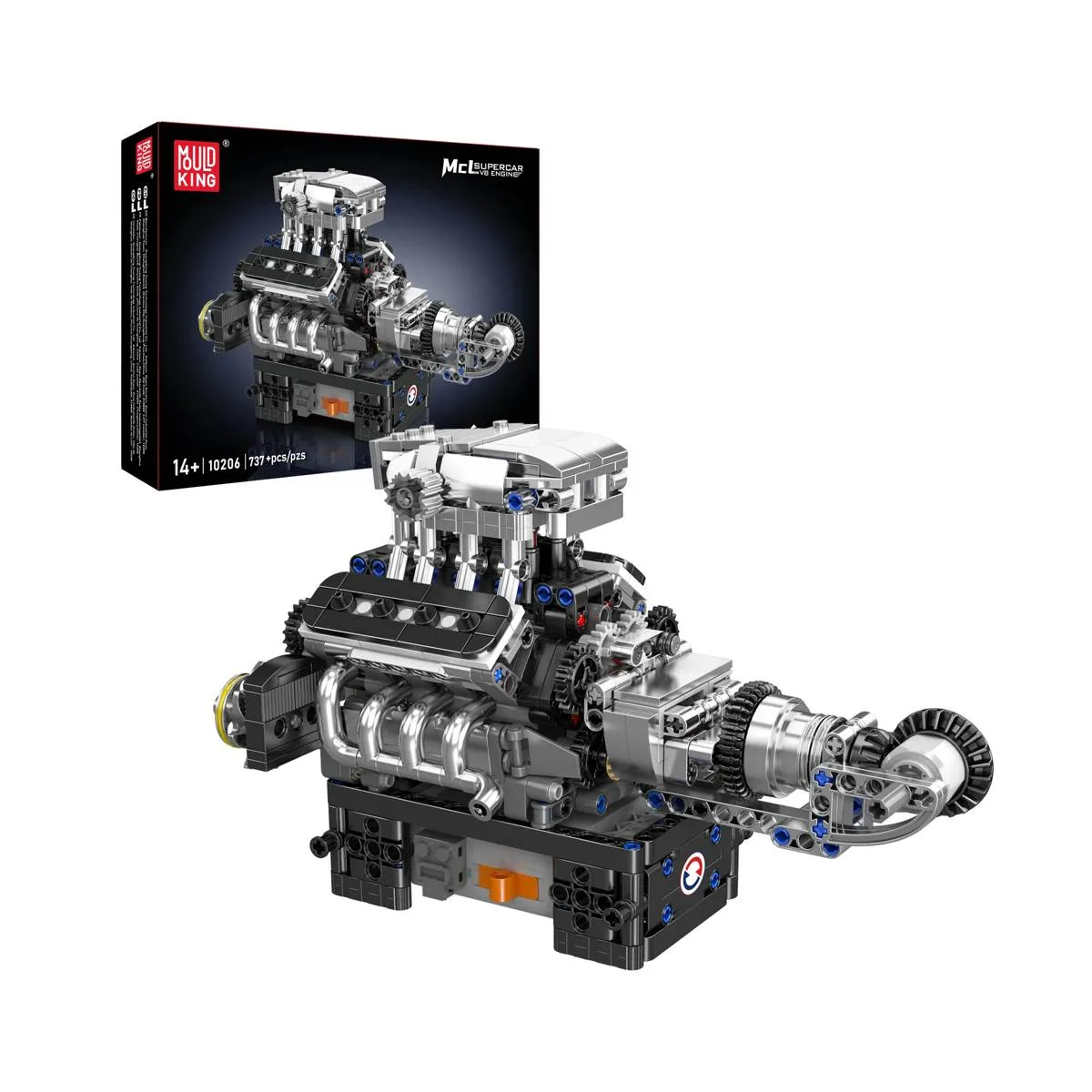 Mould King Moteur V8 de Supercar MCL (MOU-10206) - prix | Brick Broker