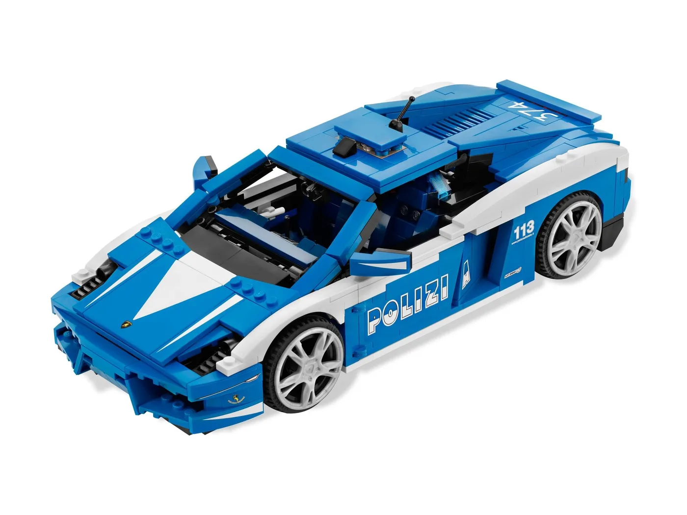 LEGO 8214 Gallardo LP 560-4 Police - prix | Brick Broker