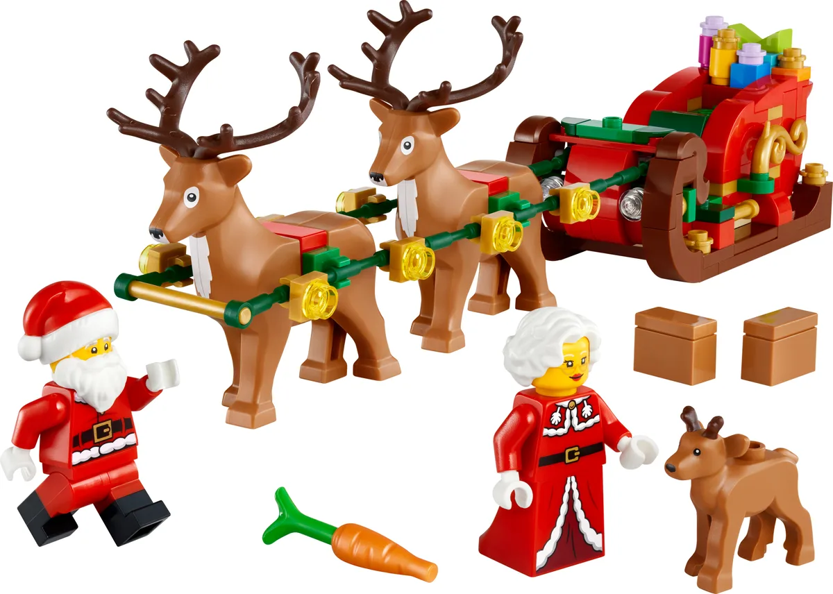 LEGO 40866 Aventure du traîneau de vacances du Père Noël - prix | Brick Broker