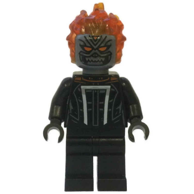 Ghost Rider, Flat Silver Head — dans quels sets LEGO ? (fig-010833) | Brick Broker