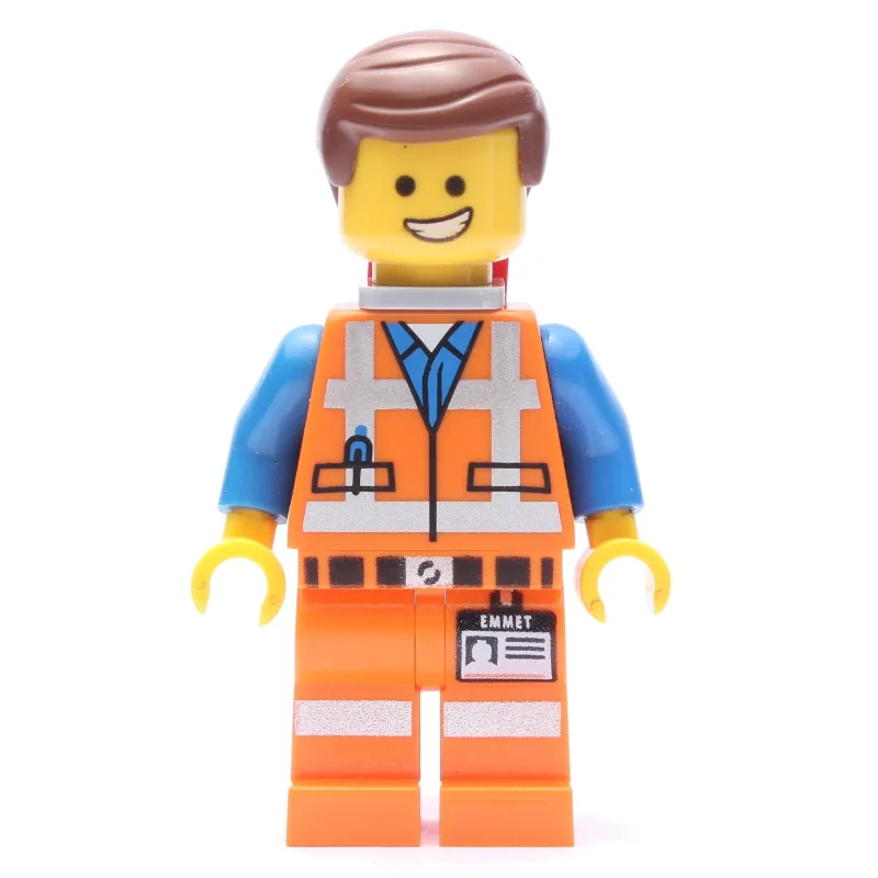 Emmet, Piece of Resistance, Happy / Scared — minifigurine LEGO | Brick Broker