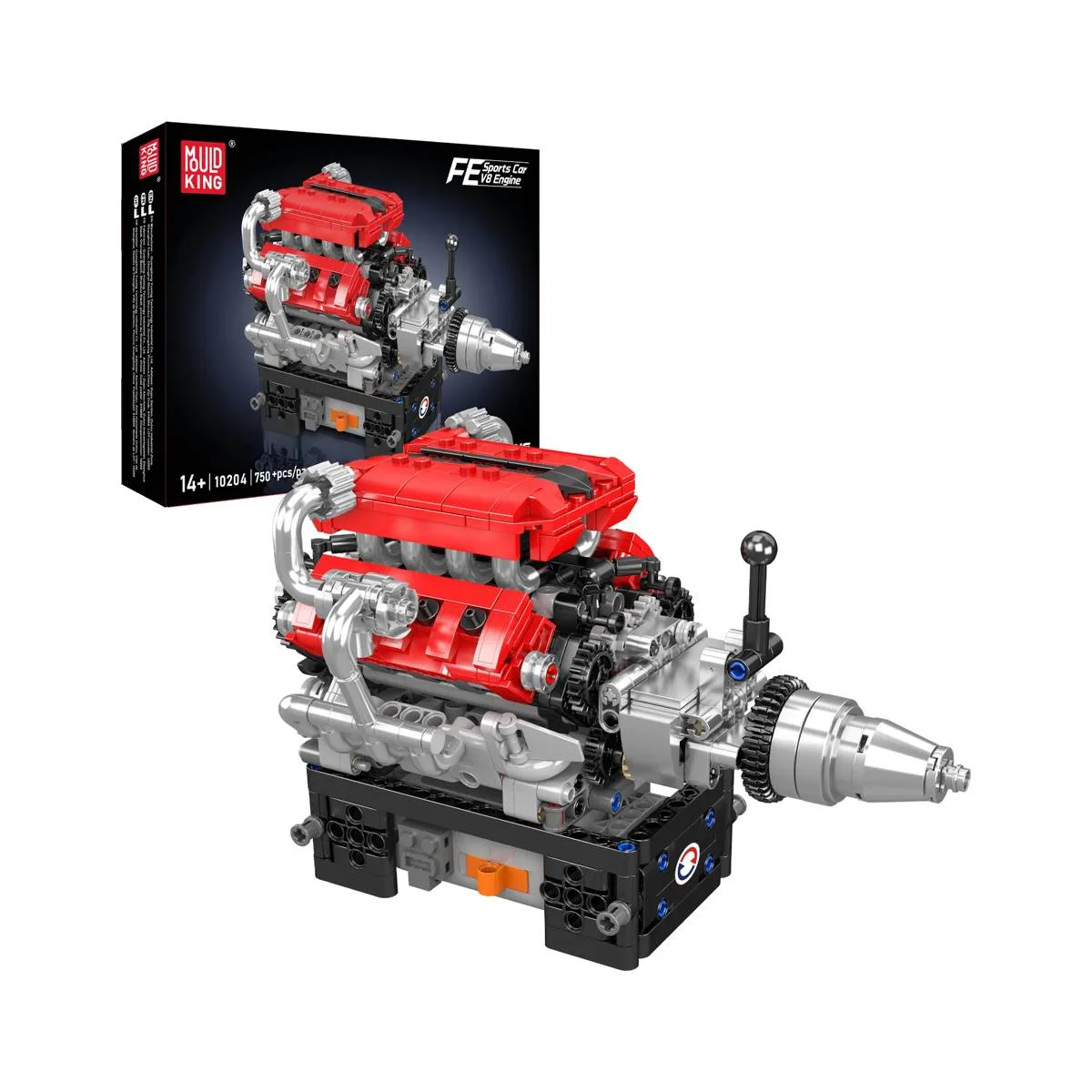 Mould King Moteur de Voiture de Sport V8 (MOU-10204) - prix | Brick Broker