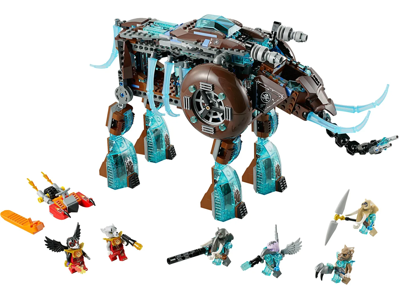 LEGO 70145 L'Écraseur de Mammouth de Glace de Maula - prix | Brick Broker