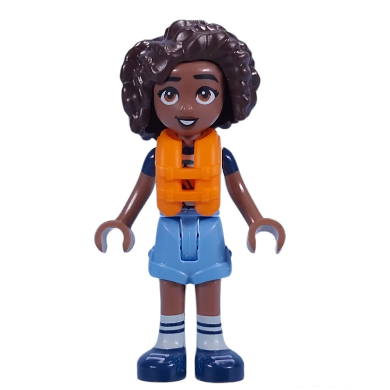 Aliya - Adventure Camp, Bright Light Blue Sho… — minifigurine LEGO | Brick Broker
