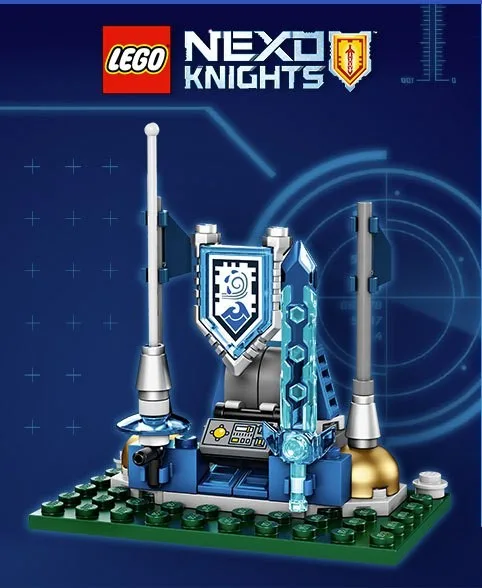 LEGO Quai de Boucliers Nexo Knights (TRUNEXO-1) - prix | Brick Broker
