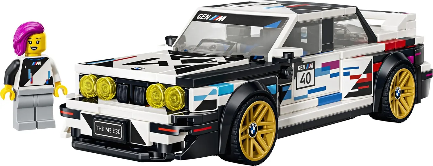 LEGO 77263 BMW M3 (E30) célébrant les 40 ans de la M3 E30 - prix | Brick Broker
