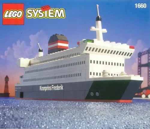 LEGO 1660 Ferry Kronprins Frederik - prix | Brick Broker