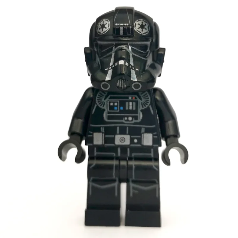 TIE Pilot, Printed Legs, Two Silver Stripes o… — minifigurine LEGO | Brick Broker