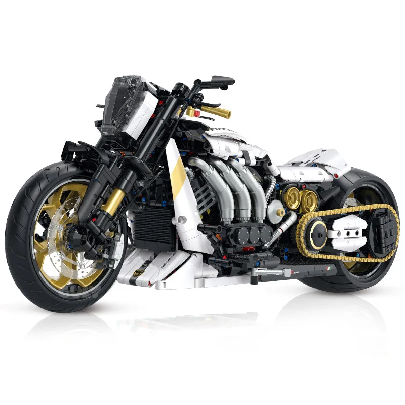 JIESTAR Modèle de moto Technic 1:5 GULY 60522 (JS-60522) - prix | Brick Broker