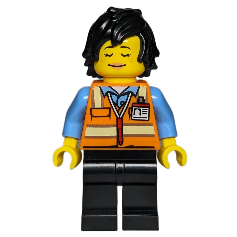 Orange Torso, Black Legs, Black Hair — dans quels sets LEGO ? (fig-013634) | Brick Broker