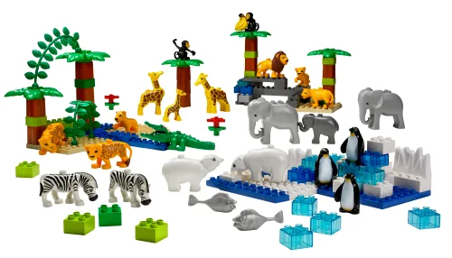 LEGO 9214 Ensemble d'animaux sauvages - prix | Brick Broker